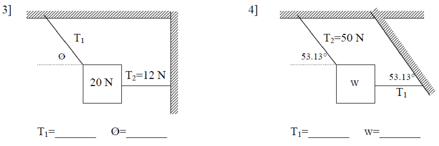 Statics Problems 1-2