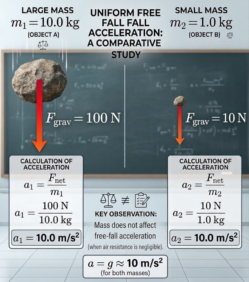 Gravity and mass diagram