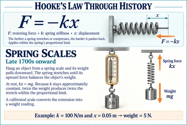 Spring Scales illustrated explanation