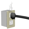 Burning Outlet